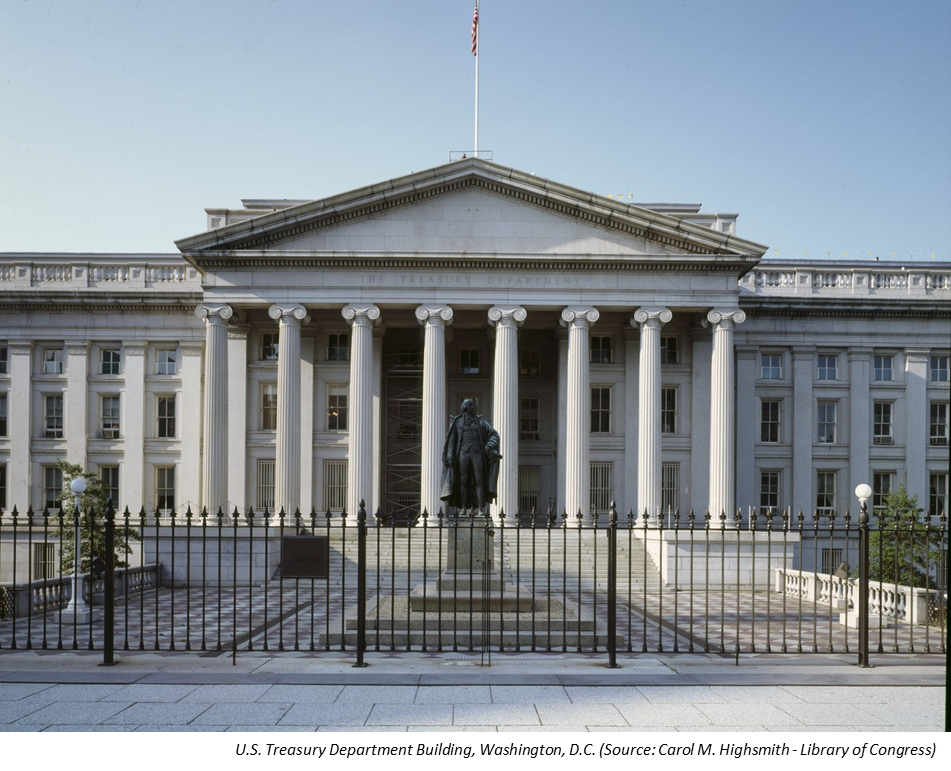 U.S. Treasury Department Building, Washington D.C.