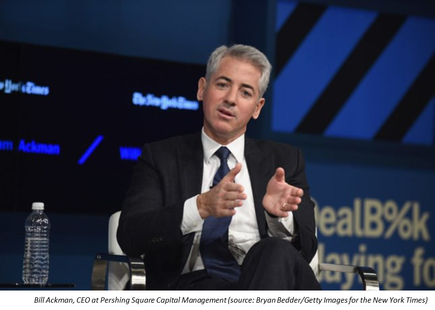 Bill Ackman of Pershing Square Capital Management